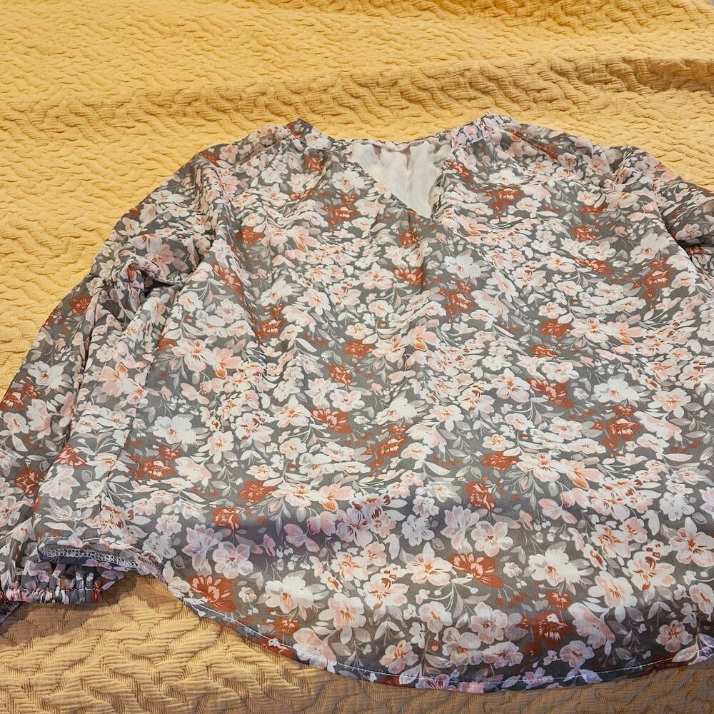 Floral blouse
